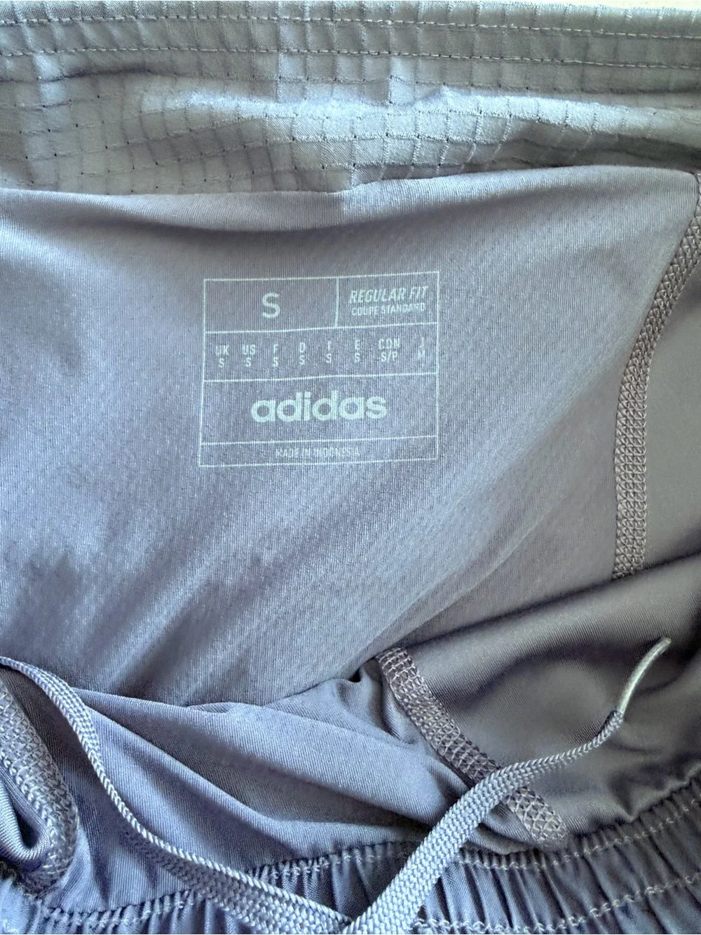 adidas Men's Purple Athletic Running Shorts selling as bundle unisex